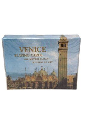 Metropolitan Museum of Art Playing Cards Venice Painting Boxed Set New Sealed